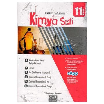 Çap Yayınları 11. Sınıf Kimya Seti