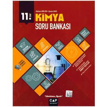 Çap Yayınları - 11. Sınıf Kimya Soru Bankası