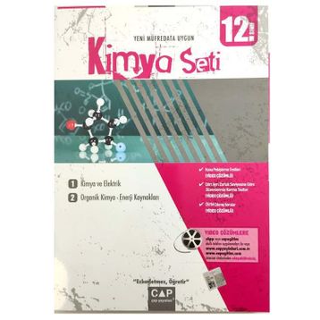 Çap Yayınları 12.Sınıf Kimya Konu Anlatım Seti