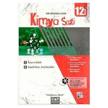 Çap Yayınları 12.Sınıf Kimya Konu Anlatım Seti