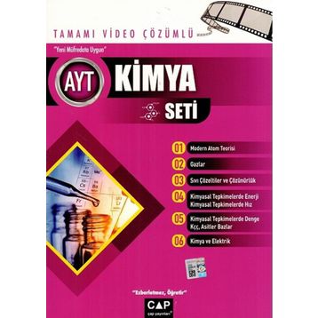 Çap Yayınları AYT Kimya Seti