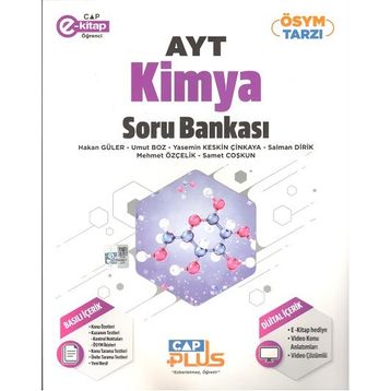 Çap Yayınları AYT Plus Kimya Soru Bankası