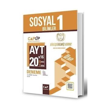 Çap Yayınları - AYT Sosyal Bilimler 1 20 X 16 Up Deneme