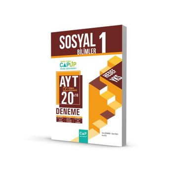 Çap Yayınları Ayt Sosyal Bilimler 1 Up 30x20 Deneme