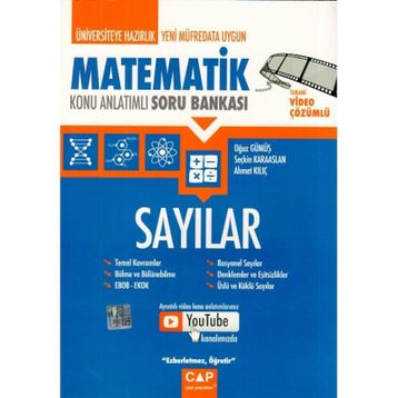 Çap Yayınları Matematik Sayılar
