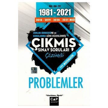 Çap Yayınları Problemler Çıkmış Sınav Soruları