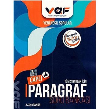 Çap Yayınları Tüm Sınavlar İçin Paragraf VAF Serisi Soru Bankası