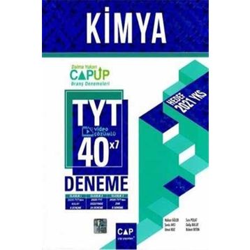 Çap Yayınları Tyt Kimya 40 X 7 Up Deneme