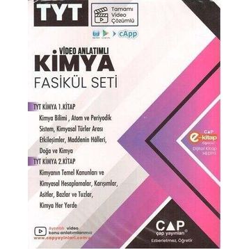 Çap Yayınları TYT Kimya Seti 2023