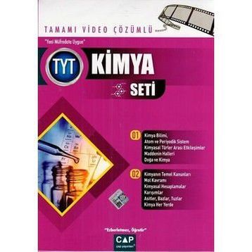 Çap Yayınları Tyt Kimya Seti