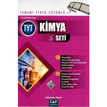 Çap Yayınları Tyt Kimya Seti