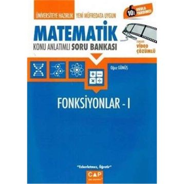 Çap Yayınları Üniversiteye Hazırlık Matematik Fonksiyonlar 1 Konu Anlatımlı Soru Bankası