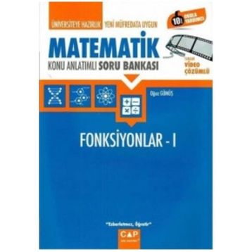 Çap Yayınları Üniversiteye Hazırlık Matematik Fonksiyonlar 1 Konu Anlatımlı
