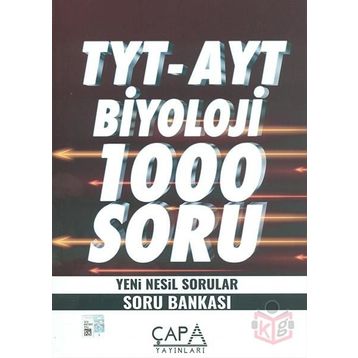 Çapa Yayınları TYT - AYT Biyoloji Soru Bankası