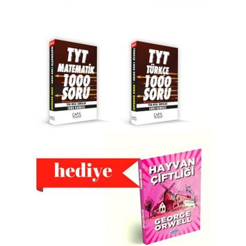 Çapa Yayınları - TYT Matematik ve Türkçe Soru Bankası Seti 2 Kitap
