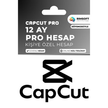 CapCut Pro 1 Yıllık Hesap