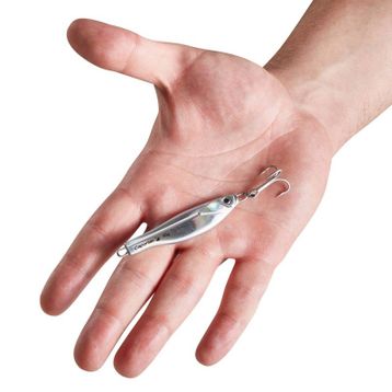 Caperlan Gümüş 40 gr Seaspoon Sahte Yemle Balıkçılık Kaşığı