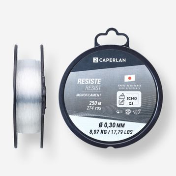 Caperlan Line Resist 250 mt Şeffaf Cristal Fluoro Kaplamalı Balıkçılık Misinası