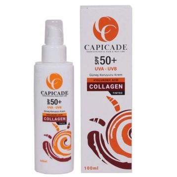 Capicade 100 ml SPF 50+ Collagen Güneş Kremi
