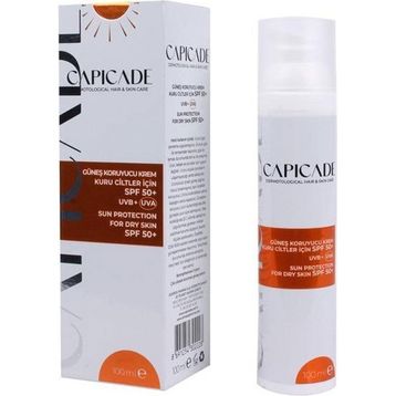 Capicade 100 ml SPF 50+ Hassas Cilt Güneş Kremi