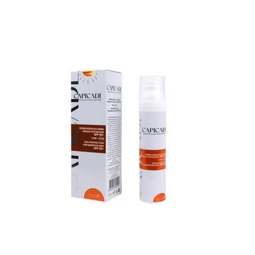 Capicade Kızarık Eğilimli Hassas Ciltler SPF50+ 100 ml Güneş Koruyucu Krem