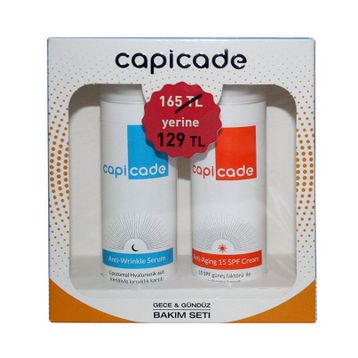 Capicade Yaşlanma Karşıtı Gece ve Gündüz Bakım Seti