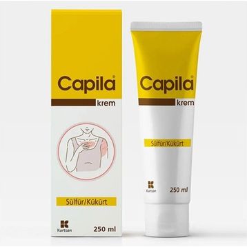 Capila 250 ml Sülfür Kükürt İçeren Cilt Bakım Kremi