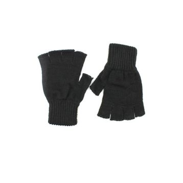 Cappello CAPEFTZR01 Siyah Triko Yarım Parmak Unisex Eldiven