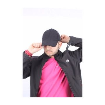 Cappello CAPKASR001 Siyah Kaşe Düz Erkek Şapka