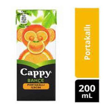 Cappy 200 ml Bahçe Portakallı Meyve Suyu
