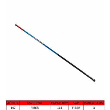 Captain 1050 Stream Pole Göl Kamışı