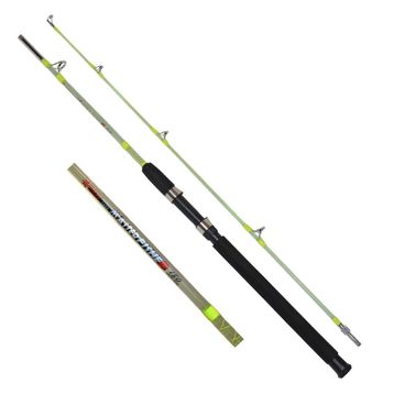 Captain 1433 12 LBS Atar 150 cm Master Fisher 2 Parça Dolgu Vidalı Tekne Kamışı
