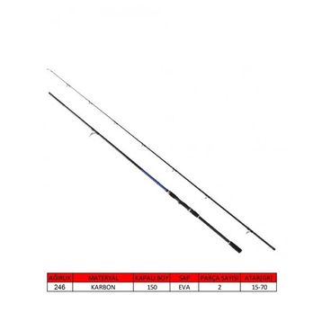 Captain 1441 Blue Spin 290 cm 15-70 gr 2 Parça Shore Jig Kamışı