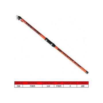 Captain 1661 100-200 gr Atar 360 cm Strong Catcher Tele Surf Kamış