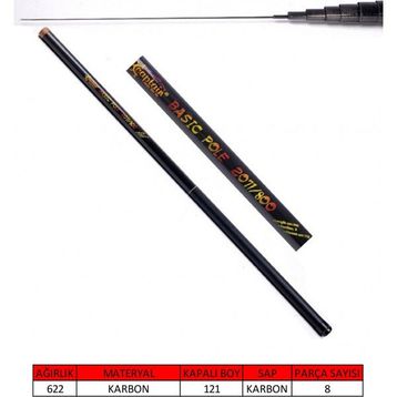 Captain 2071 Basic Pole 20 T 400 cm Olta Kamışı