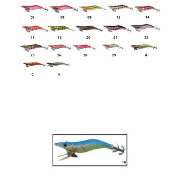 Captain 3023 Japannes Squid Size 3.0 10 11 cm Kalamar Zokası