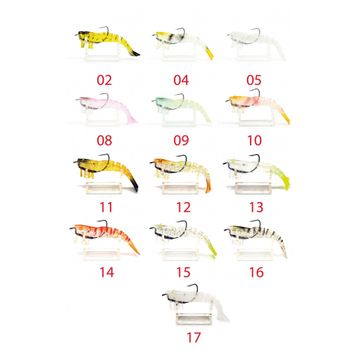 Captain 3064 8 gr Silikon Karides 3D 8.5 cm Suni Yem