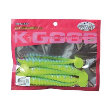 Captain 3534 12 cm 5'li Pk Color 07 Typoon Soft Silikon Balık ve Yemler