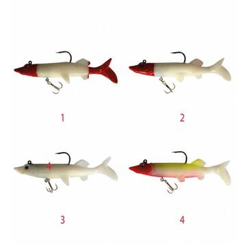 Captain 3552 Bobo Pike Soft 10 cm Suni Balık Turna Silikonu