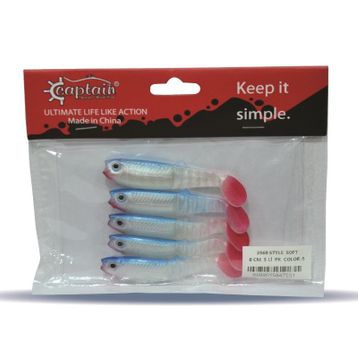 Captain 3569 8 cm 5'li Pk Color:5 Style Soft yem