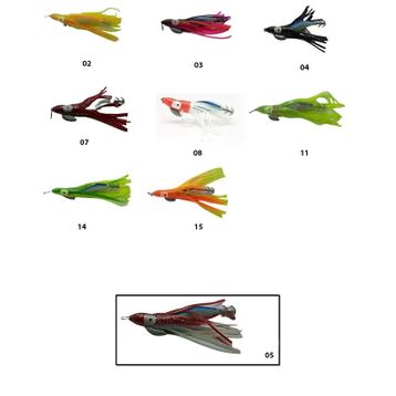 Captain 3581 Oktopus Squid Size 3.5 05 11 cm Kalamar Zokası