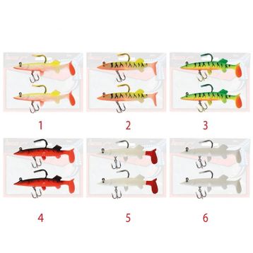 Captain 3583 Kingdom Areo TPA Soft 10 cm Turna Silikonu 2'li Suni Balık