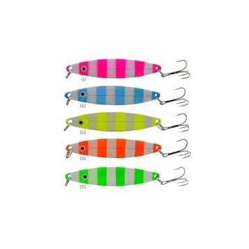 Captain 6150 28 gr Zebra Glow 9 cm Lüfer Kaşığı