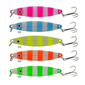 Captain 6150 28 gr Zebra Glow 9 cm Lüfer Kaşığı