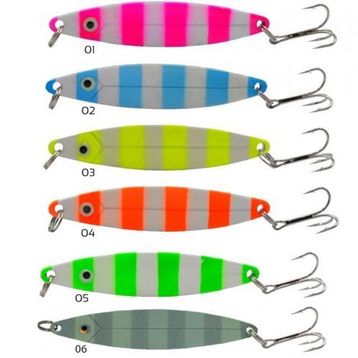 Captain 6150 28 gr Zebra Glow 9 cm Lüfer Kaşığı