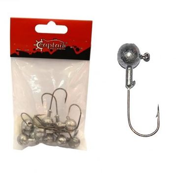 Captain 6429 10'lu Paket 2/0 8 gr Jig Head Cracker Ball