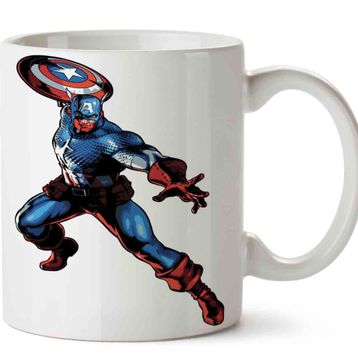 Captain America Masvel Capcom Baskılı Kupa