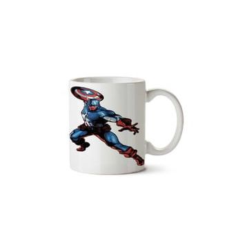 Captain America Masvel Capcom Baskılı Kupa