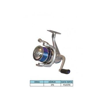 Captain Cnocker 6000 3 Bb Misinalı Mavi Olta Makinesi