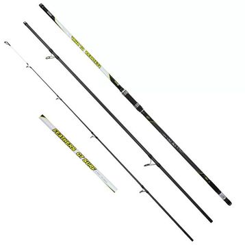 Captain Feathers GT 420 cm 130-260 gr Atarlı Karbon 3 Parça Surf Kamış